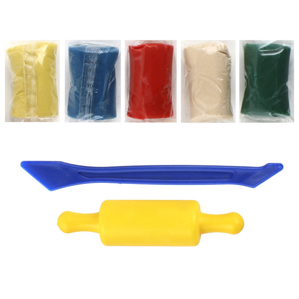 Набор тесто для лепки+формочки Динозаврик в яйце