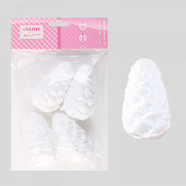 Заготовка для декорирования "deVENTE. Шишки" 74x40 мм, 4 шт