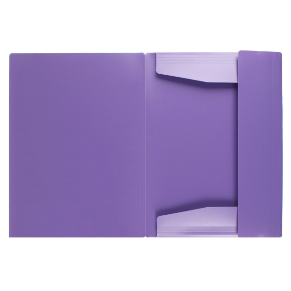 Папка с резинкой "deVENTE. Marandi" A4 450 мкм, фактура "песок"лавандовая