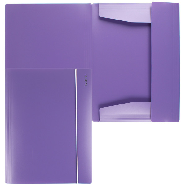 Папка с резинкой "deVENTE. Marandi" A4 450 мкм, фактура "песок"лавандовая