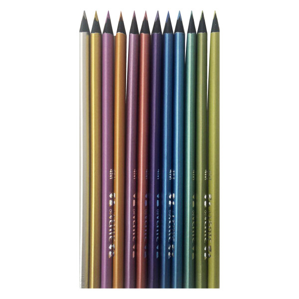 Карандаши 12 цв "de Vente.Triolino Ultra 4M.Metallic