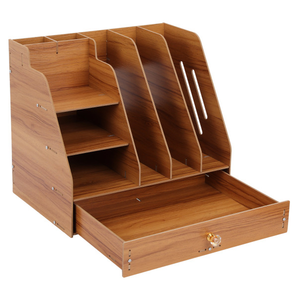 Органайзер настольный сосна"deVENTE. WoodFort"  32,6x23,9x29,1 см,