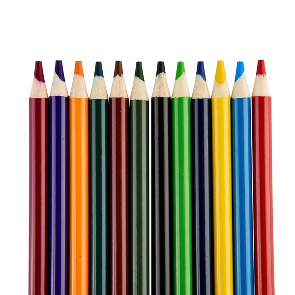 Набор карандашей акварельных 12цв. Стихия