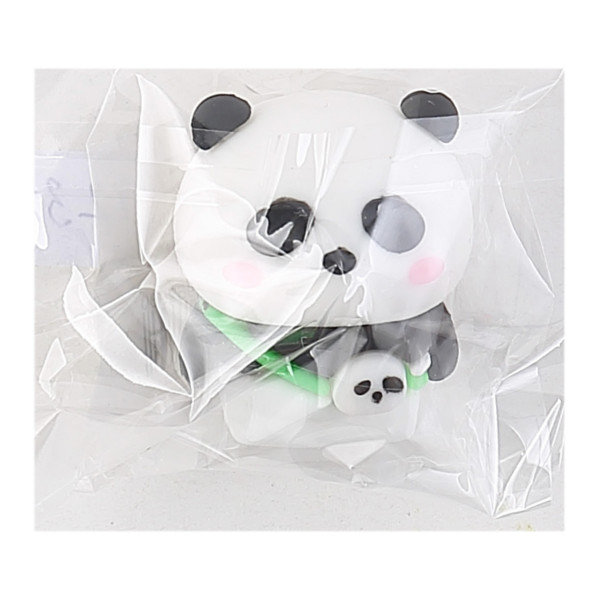 Точилка "deVENTE. Panda", 1 отв, пластик. с покрытием Soft Touch