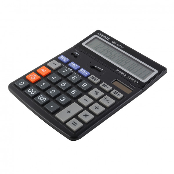 Калькулятор настольный 14-разр."deVENTE" DD-9914, 154х203х25 мм