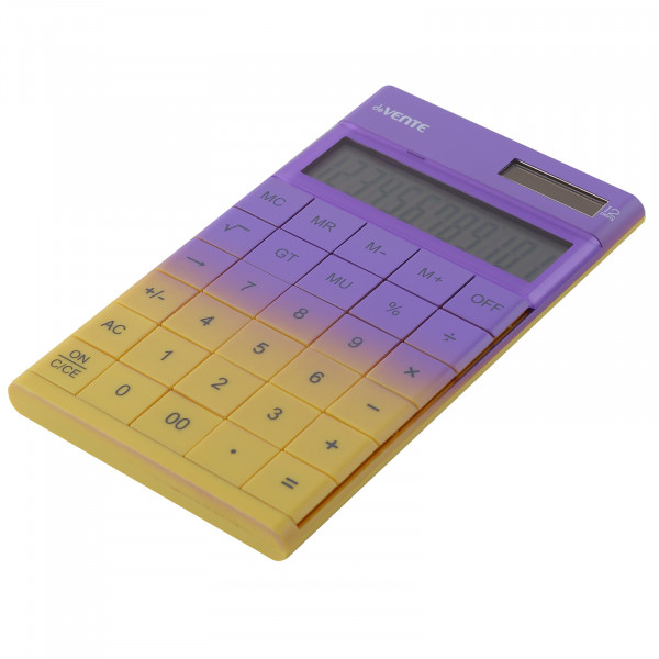 Калькулятор настольный 12 разр. "deVENTE" Q-5DGR, Degrade, 100х166х14 мм