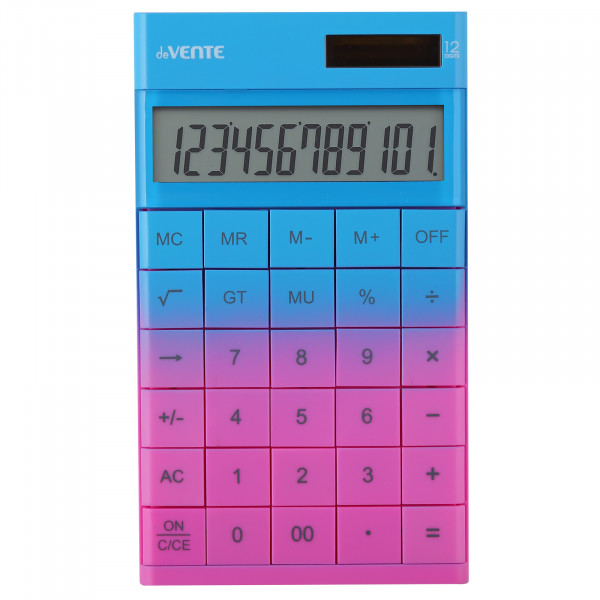 Калькулятор настольный 12 разр. "deVENTE" Q-5DGR, Degrade