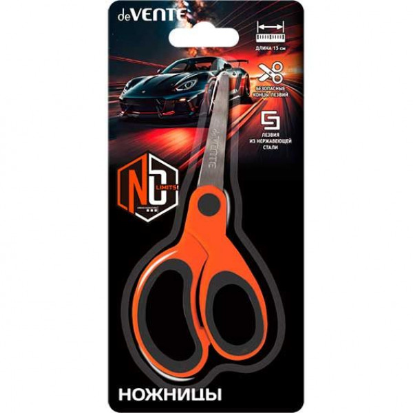 Ножницы детские "deVENTE. No Limits" 13см, с закруг. лезвиями