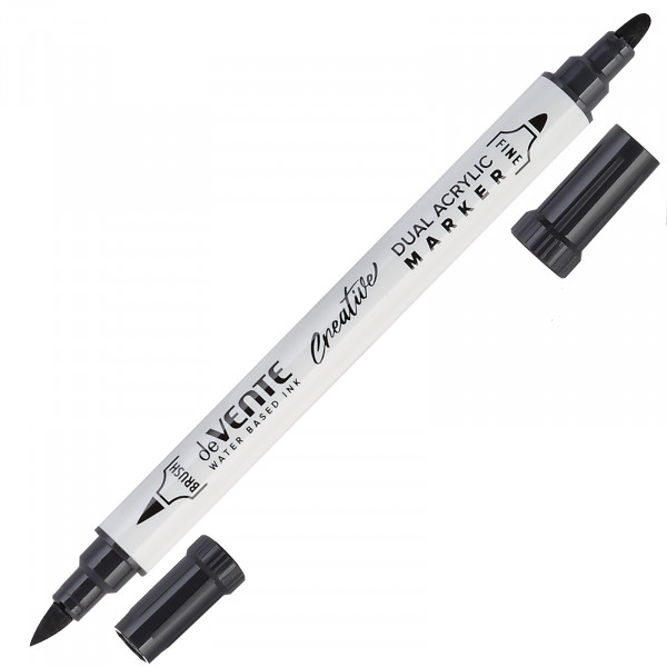 Набор маркеров акриловых 24цв. "deVENTE.HOBBY CREATIVE.Classic&Pastel"двусторонние пулевидный након,