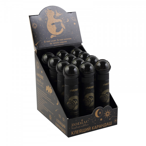 Клей-карандаш PVP основа "DeVente.Zodiac" 15гр.