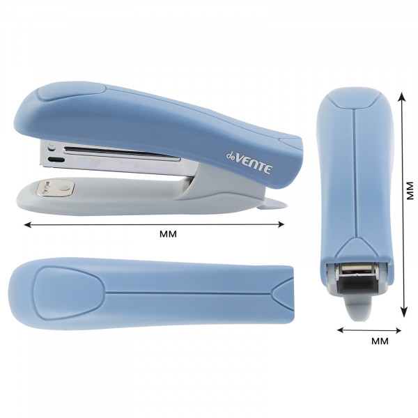 Степлер №10 "deVENTE. sigNATURE" 12 л, синий