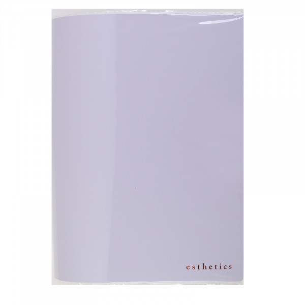 Папка с 20 вкладышами А4 "deVENTE. Esthetics" 700мкм. фактура "soft-touch" вн. карман, лаван-пепел.