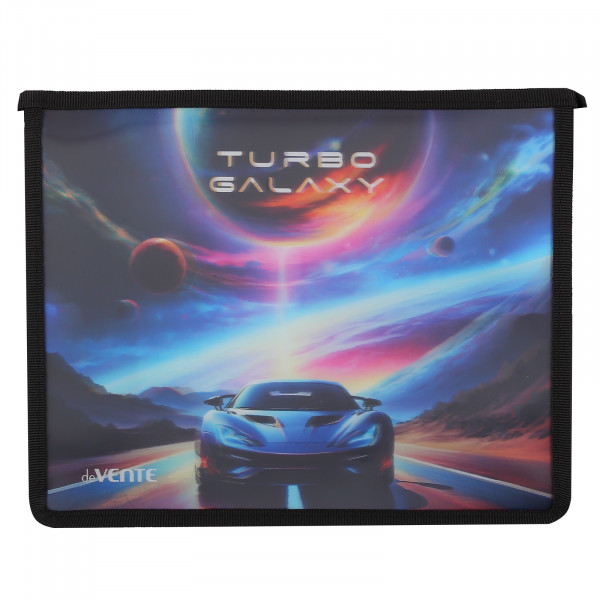 Папка для тетрадей 3D "deVENTE. Turbo Galaxy" A5, на молнии сверху, пластик