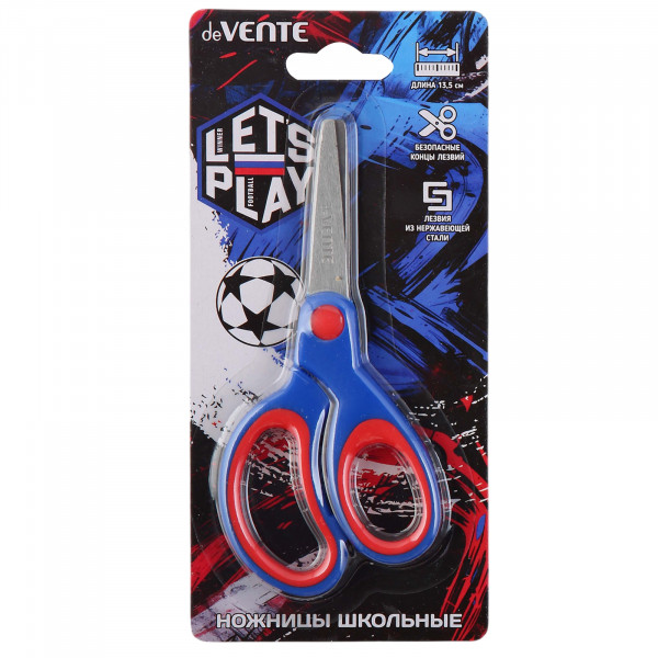 Ножницы детские "deVENTE. Football Winner" 13,5см