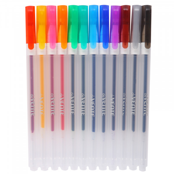 Набор ручек гелевых 12шт."deVENTE. Turbo Galaxy"