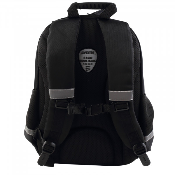 Рюкзак "deVENTE. Lifestyle. Ghost Meow" школьный 37x28x16 (16л) вес500г, полиэстер водоот, 2отд, чер