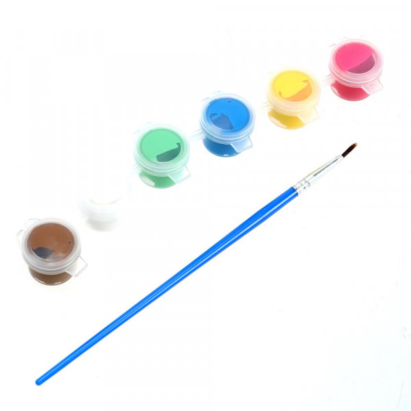 Холст по контору 20*25 Корги