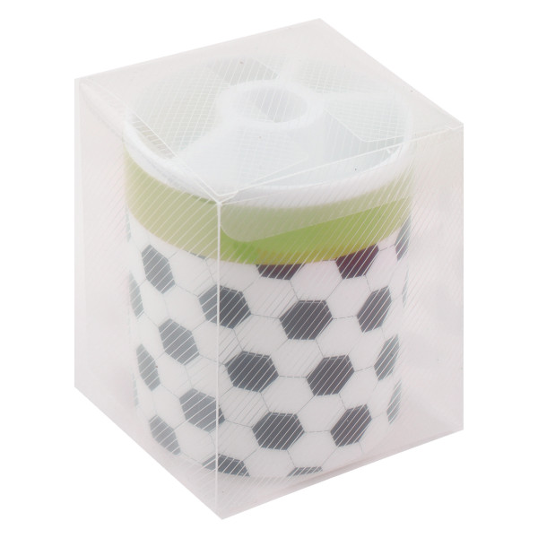 Подставка-стакан настол. д/канц принадл. пластик Футбол