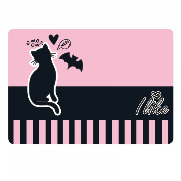 Настольное покрытие детское  23*33 см Cat secret