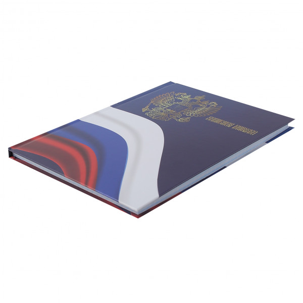 Записная книга А5 80л.кл. Россия, склейка