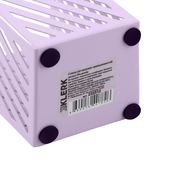 Подставка-стакан настол. д/канц принадл. Macaroons сиреневый