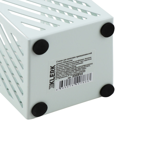 Подставка-стакан настол. д/канц принадл.металлическая  Macaroons мятный