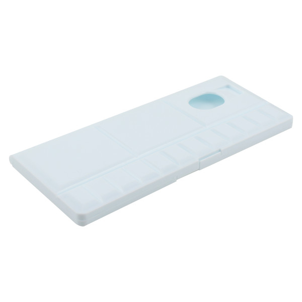 Палитра для рисования пластик. прямоугольная 23*10