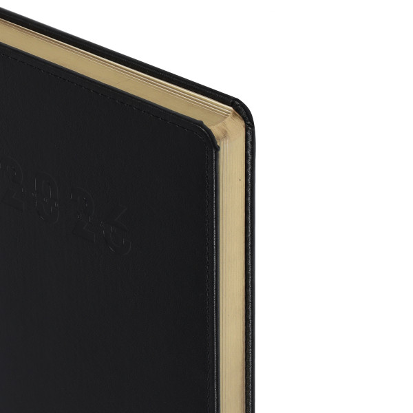 Ежедневник 2026 FIORENZO A5.176 л. Basic черный Ежедневник 2026 FIORENZO A5.176 л. Basic черный