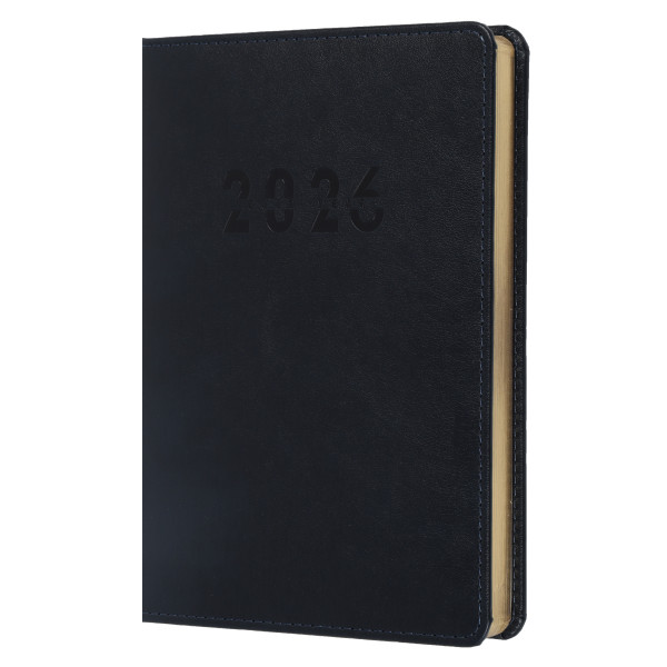 Ежедневник 2026 FIORENZO A5.176 л. Basic темно-синий Ежедневник 2026 FIORENZO A5.176 л. Basic темно-синий