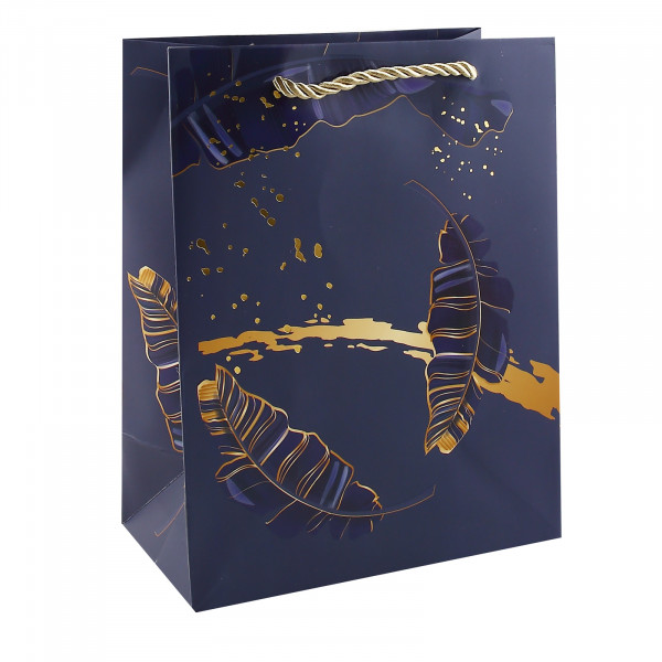 Пакет подар. 18*23*10 Gold Tropic мат.ламин.