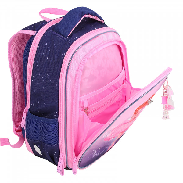Ранец эргоном.спинка 2отд 38*27*16 COMFORT Light Small ballerina, LED-лампочки