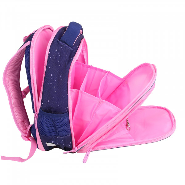 Ранец эргоном.спинка 2отд 38*27*16 COMFORT Light Small ballerina, LED-лампочки