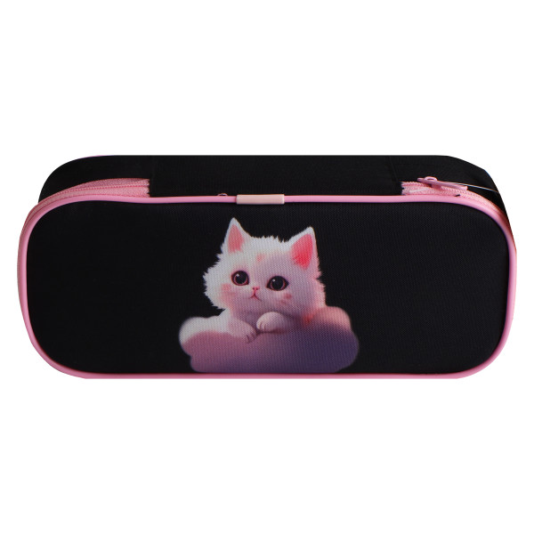 Пенал ткань 1отд. 21*9*5 Dream cat