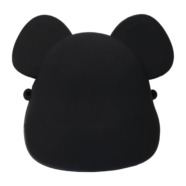 Кошелек силикон 15*12,5 Cat black, черный