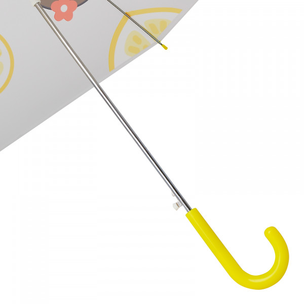 Зонт мех. 92см Клубника