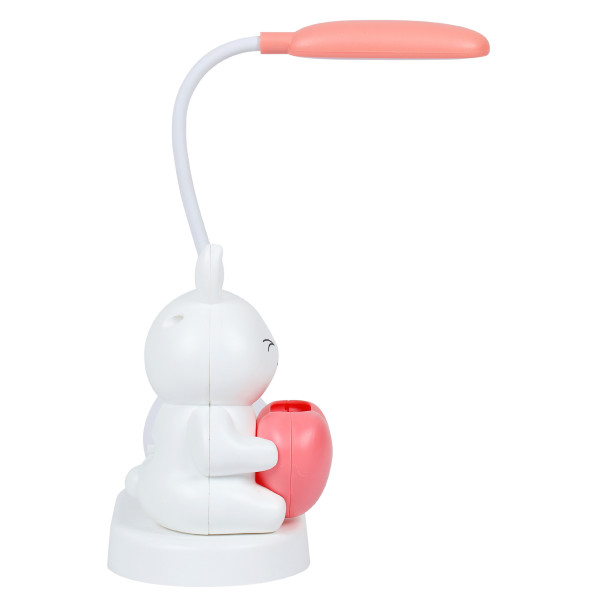 Светильник на подставке Зайка, белый