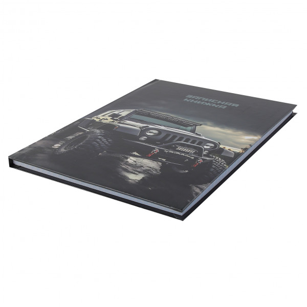 Записная книга А5 80л.кл. Машина глянц.лам.