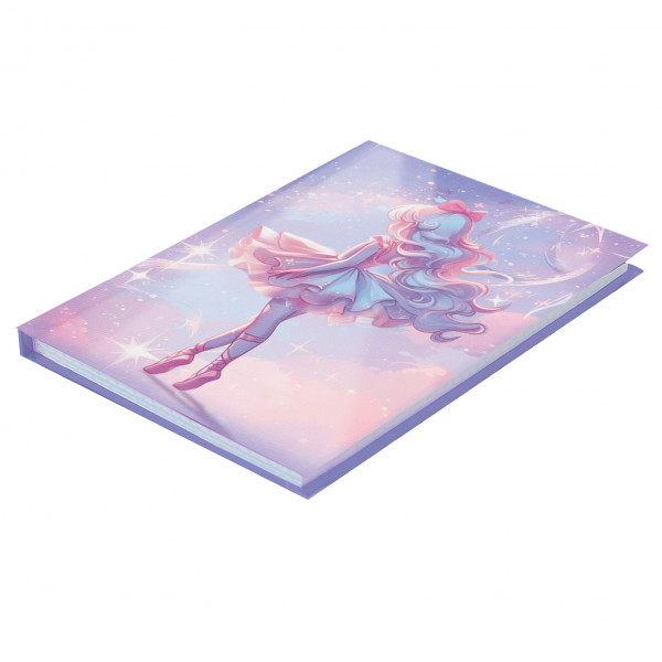 Записная книжка А7 48л.кл. Magic ballerina склейка