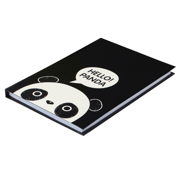 Записная книжка А7 48л.кл. Panda тв. обл.