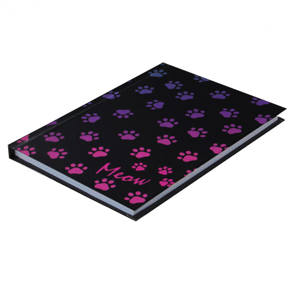 Записная книжка А7 64л.кл. Лапки, тв.обл, склейка