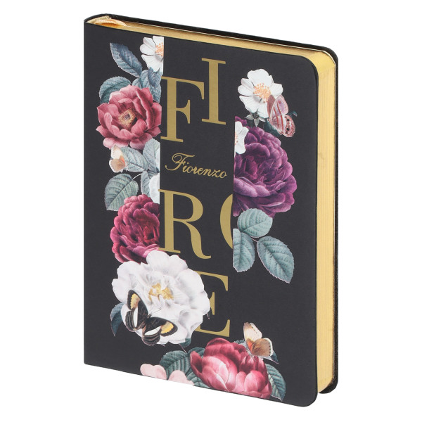 Ежедневник А6 н/д интегр к/з  168л FLORENZO Цветочный вернисаж тонир 2 ляссе с рисунком Ежедневник А6 н/д интегр к/з  168л FLORENZO Цветочный вернисаж тонир 2 ляссе с рисунком