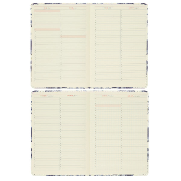 Ежедневник 2026 FIORENZO A5.176 л. Blue birds тонир Ежедневник 2026 FIORENZO A5.176 л. Blue birds тонир