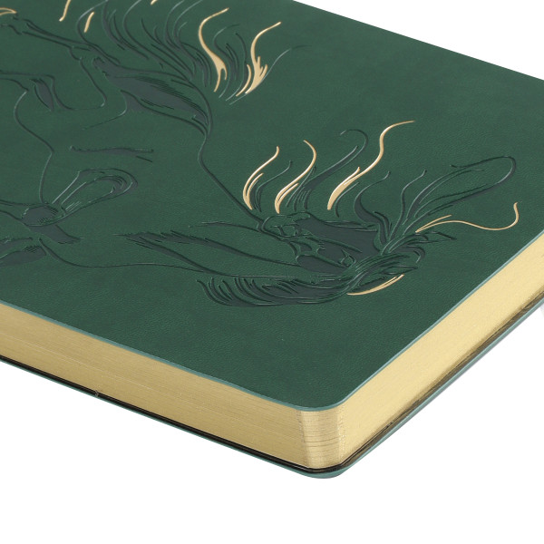 Ежедневник А5 дат 2026г.интегр к/з 176л Horse тонир 2 ляссе зеленый Ежедневник А5 дат 2026г.интегр к/з 176л Horse тонир 2 ляссе зеленый