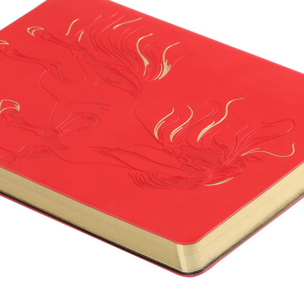 Ежедневник А5 дат 2026г.интегр к/з 176л Horse тонир 2 ляссе красный Ежедневник А5 дат 2026г.интегр к/з 176л Horse тонир 2 ляссе красный