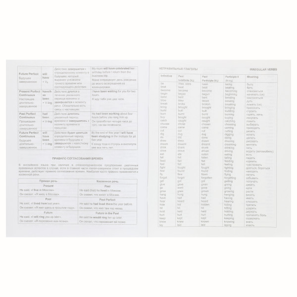 Тетрадь словарик 48л. А5 английских слов КОКОС