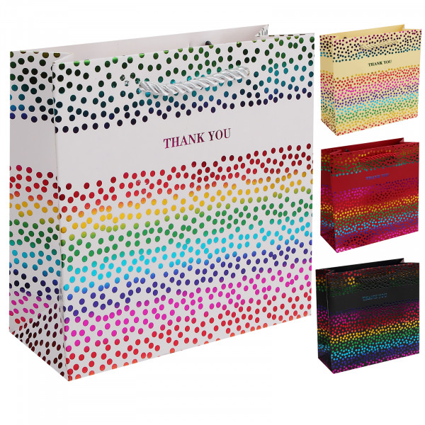 Пакет подар. 14*15*6 Конфети мат. ламин.