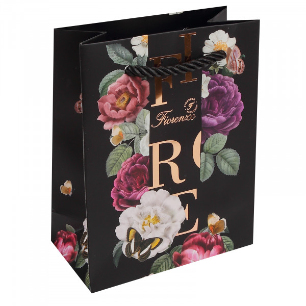 Пакет подар. 11*14*6 Цветочный вернисаж, мат.ламин.