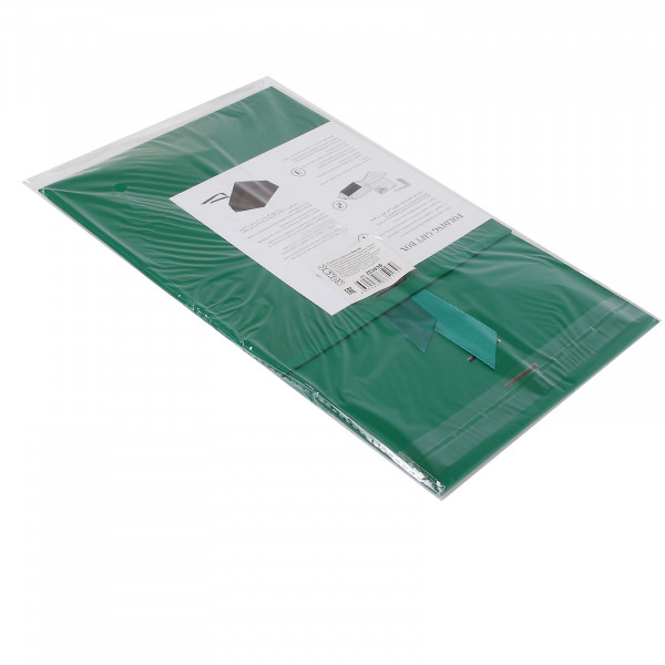 Коробка подарочная Бантик 18*20*8 зеленая