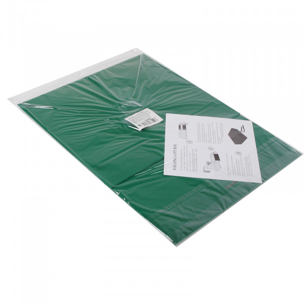 Коробка подарочная Бантик 20*28*9 зеленый