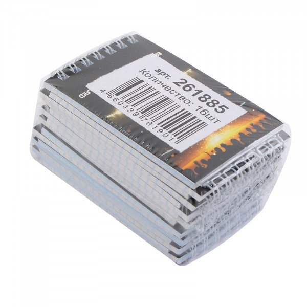 Блокнот А7 40л.кл. "Футбол" мягк.обл, спираль, ассорти